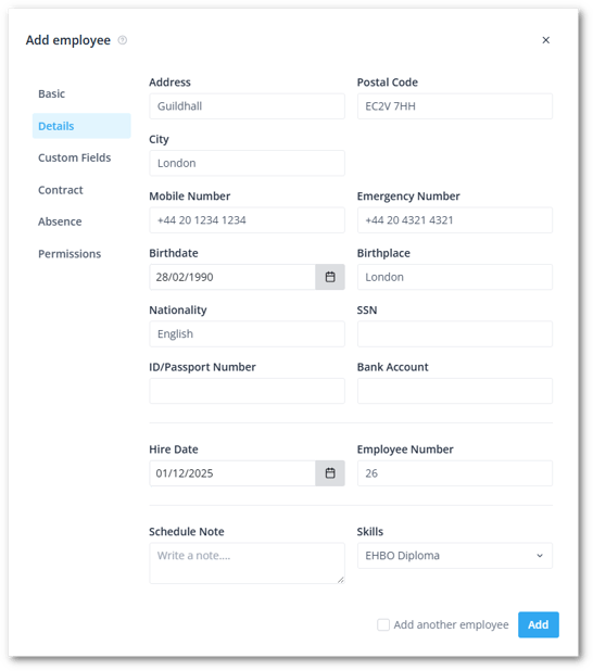 Add employee Details EN-shdw-1