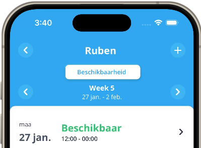 Beschikbaarheid app