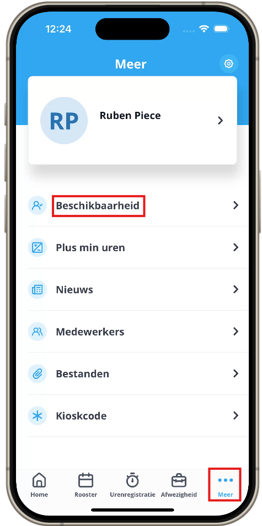 Beschikbaarheid mobile