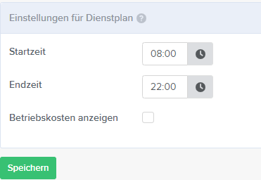 Betriebskosten