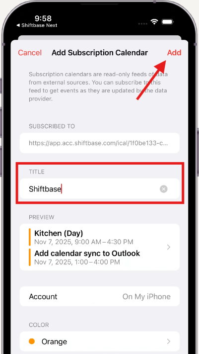 Calendar sync apple Add calendar DE