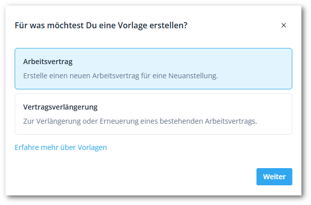Contract template type DE-shdw