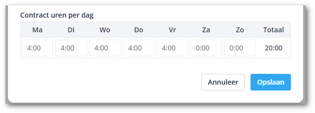 Contracturen 20 afwijkend