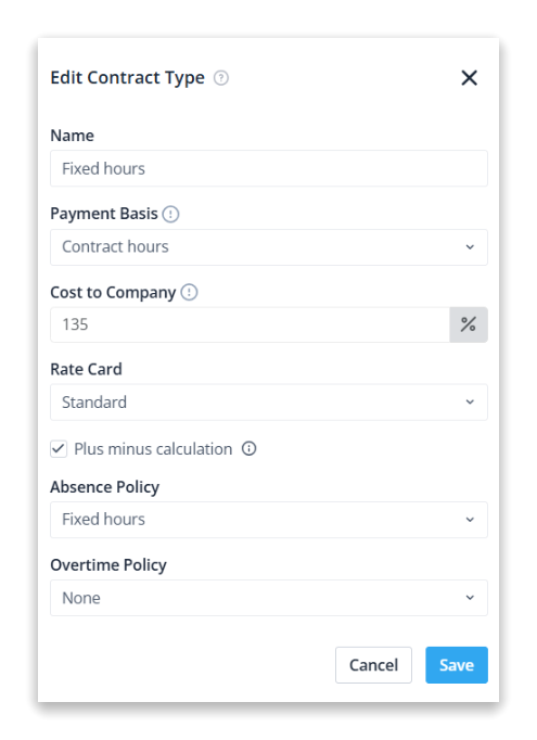Editing a contract type screen modal-fotor-20250411145423