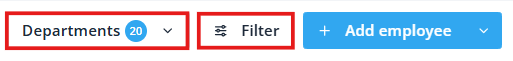 Employee department and filters EN