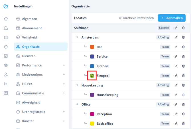 Flexpool settings NL