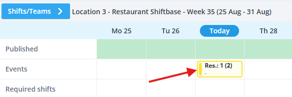 Guestplan reservation EN
