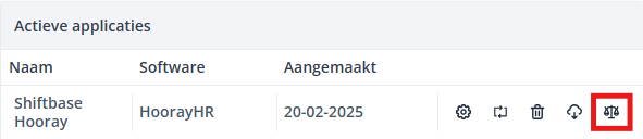 HoorayHR Export Absence balances