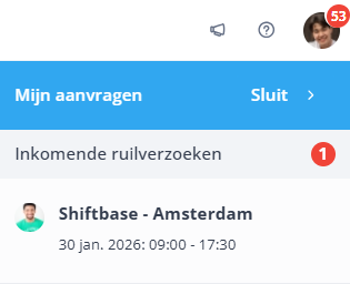 Incoming exchange request NL