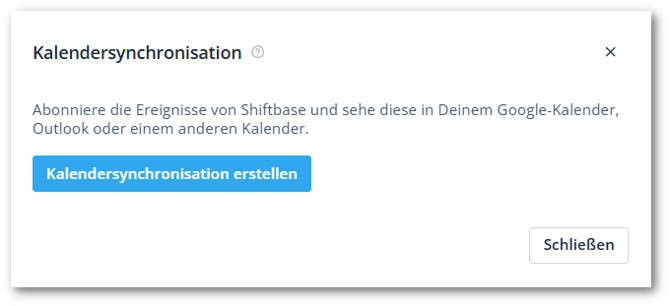Kalendersynchronisation DE-shdw
