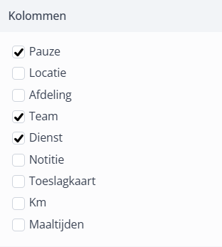 Kolommen