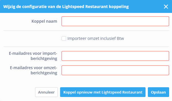 Lightspeed L Configure integration NL