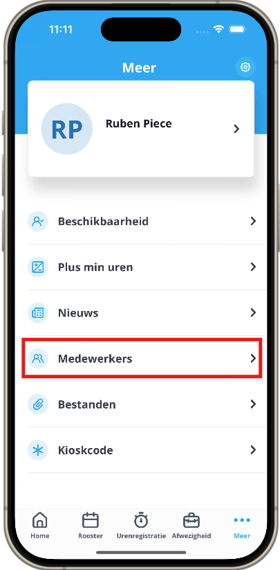 Mobile medewerkers