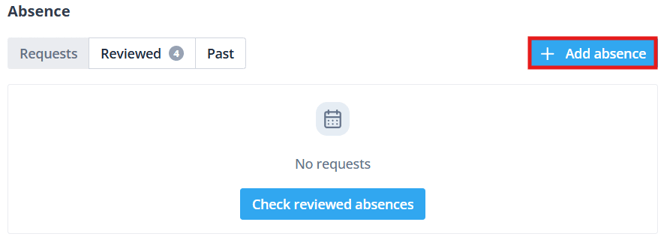 My items Add absence EN