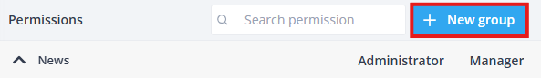 New permission group EN