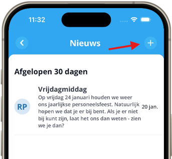 Nieuw nieuwsbericht plus