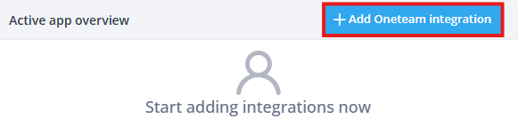 Oneteam Add Oneteam integration