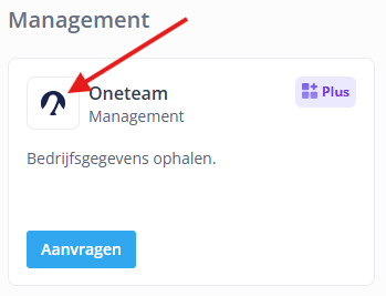 Oneteam Tile Open integration NL