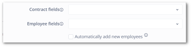 Payroll configuration