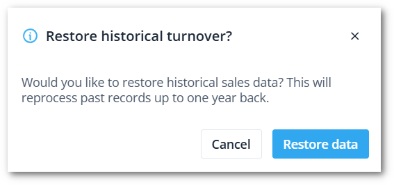 Restore historical turnover modal NLshdw