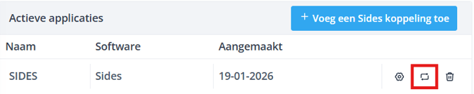 SIDES Edit mapping NL