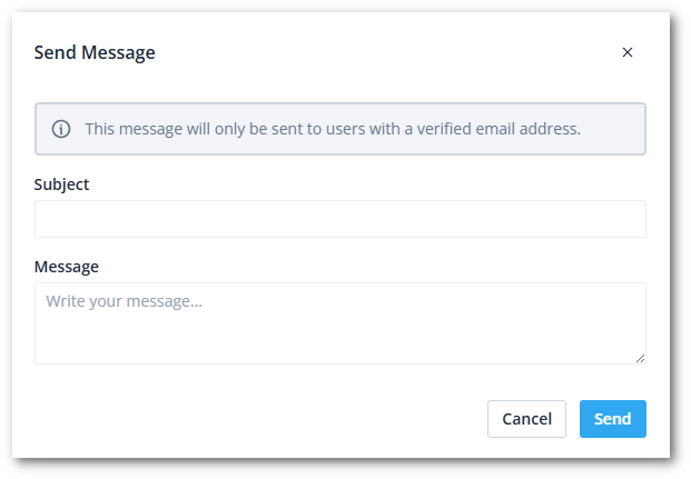 Send messages form EN-shdw