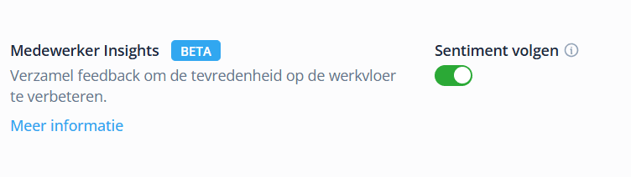 Sentiment tracking NL