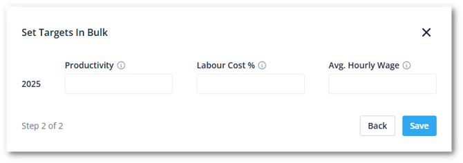Targets in bulk 2-shdw