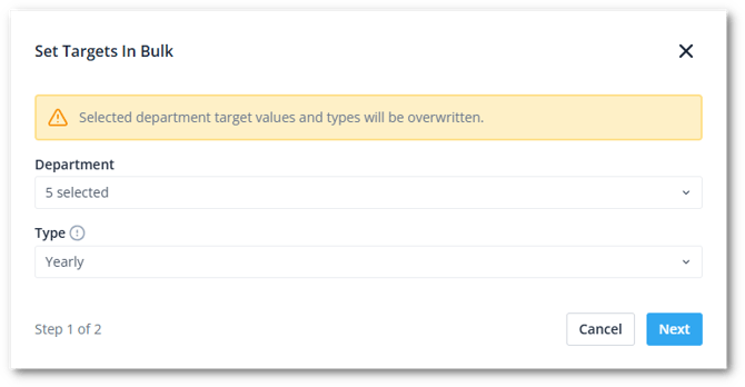 Targets in bulk EN-shdw