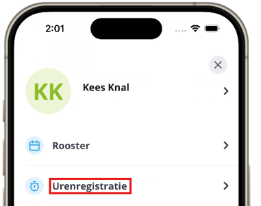 Urenregistratie app