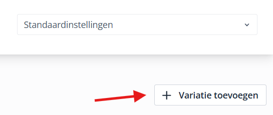 Variatie toevoegen